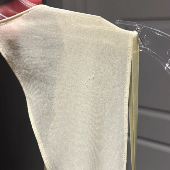 BCBGeneration dress, lime green and silver, size 6 - Picture 8 of 8